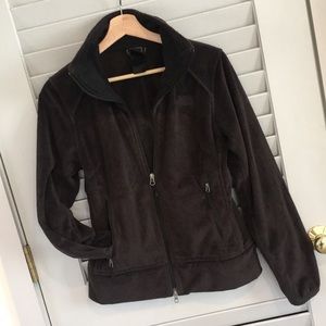 NORTH FACE/ black zip fleece